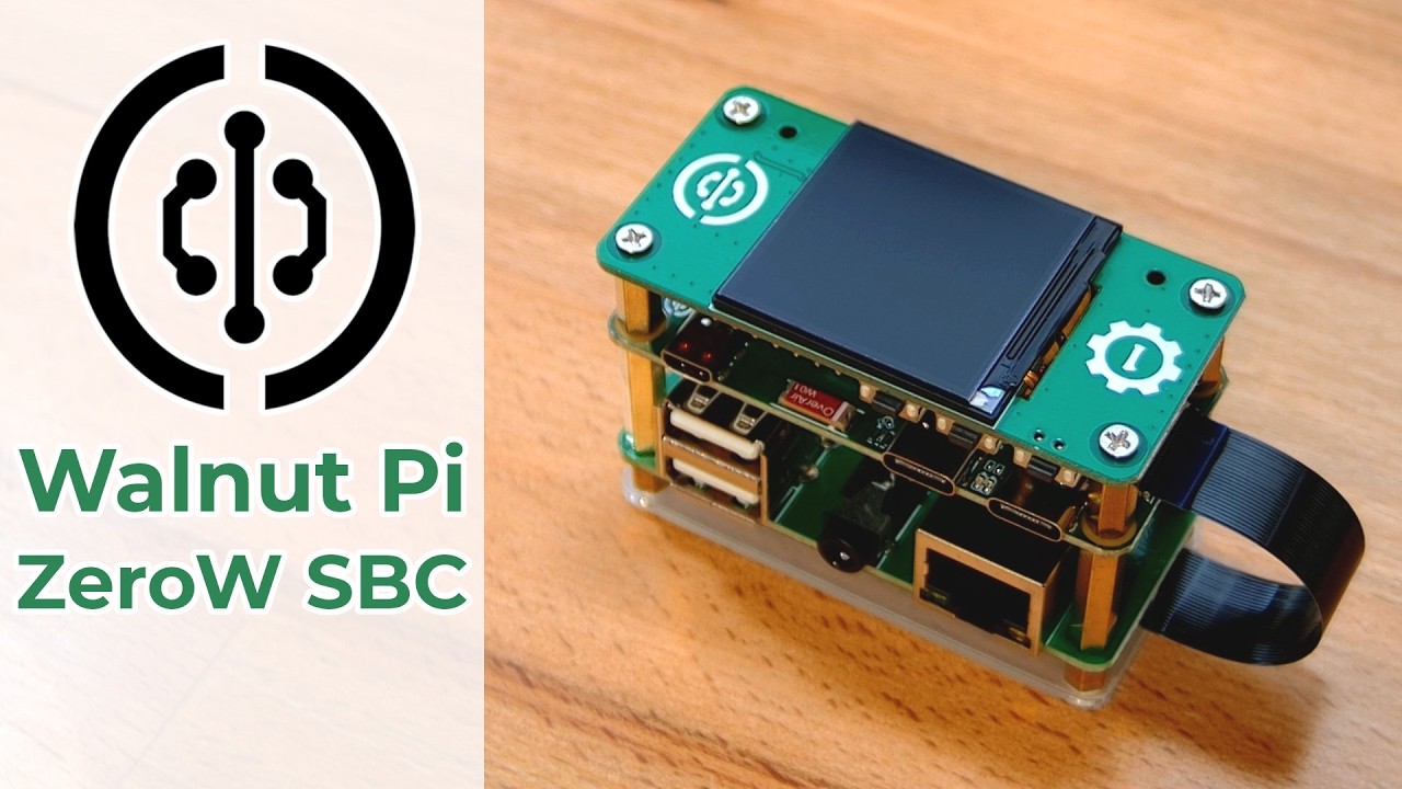 This $40 SBC is TINY but Surprisingly Capable! Walnut Pi ZeroW Review