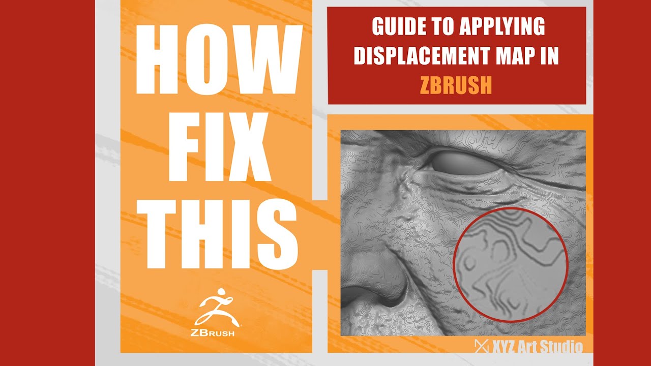 Step-by-Step Guide to Applying Displacement Maps and Solving Topography Issues in ZBrush