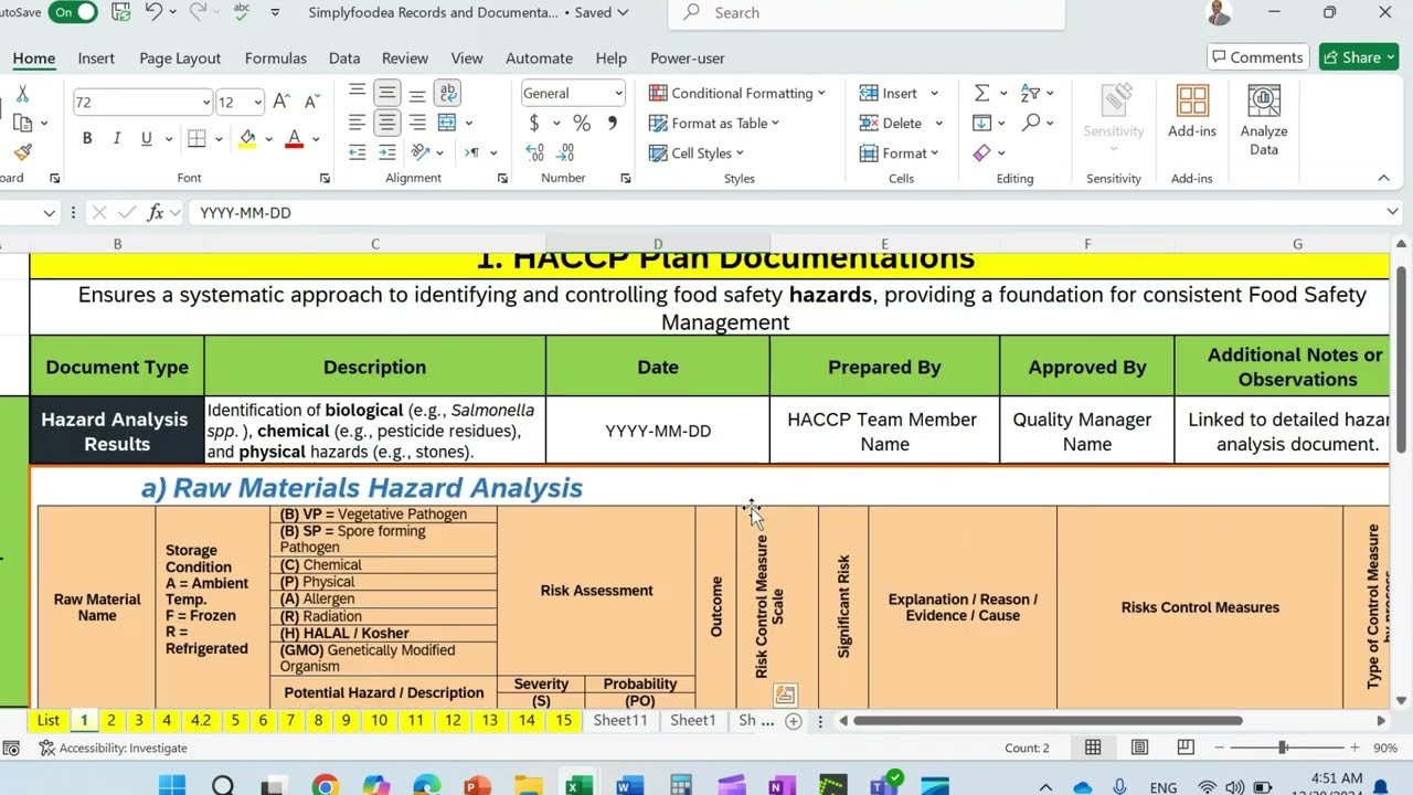 📋 Mastering #haccp  :Comprehensive #hazard #analysis #records for a Flawless #food #safety  Plan 🌟