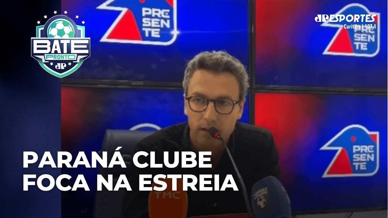 Paraná Clube foca na estreia