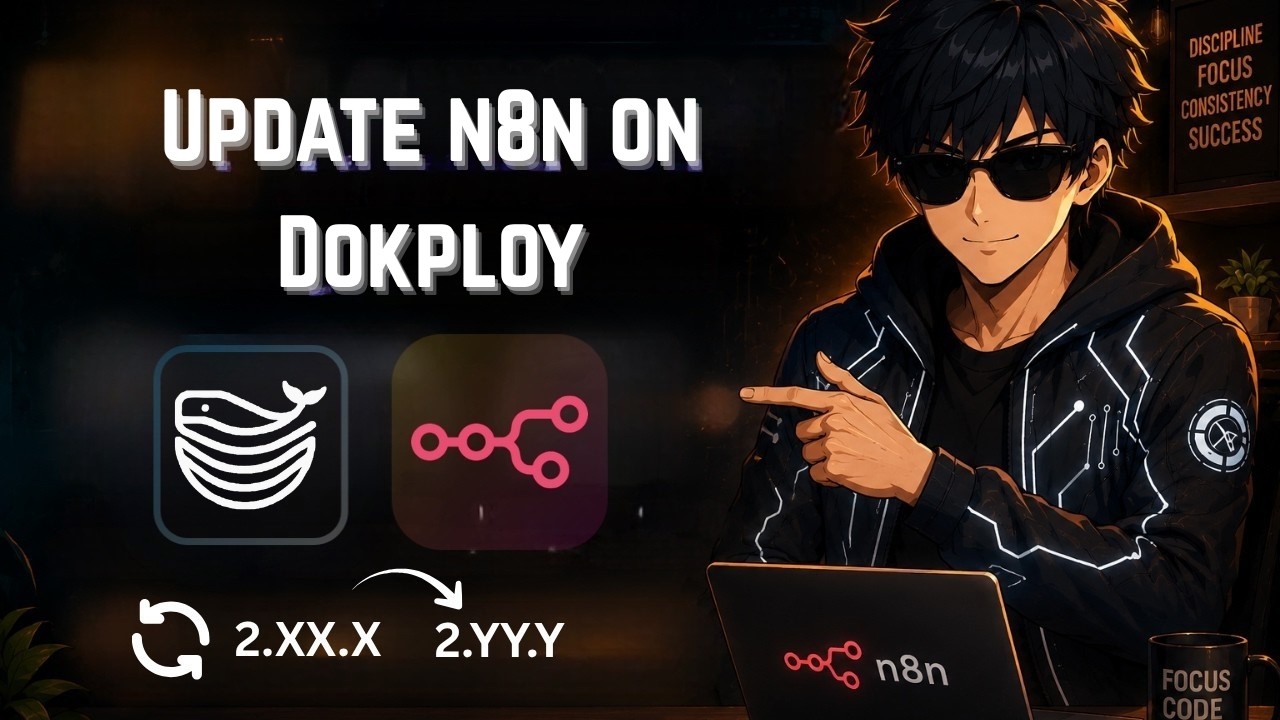 Update n8n on Dokploy in 2 mins. The easiest way