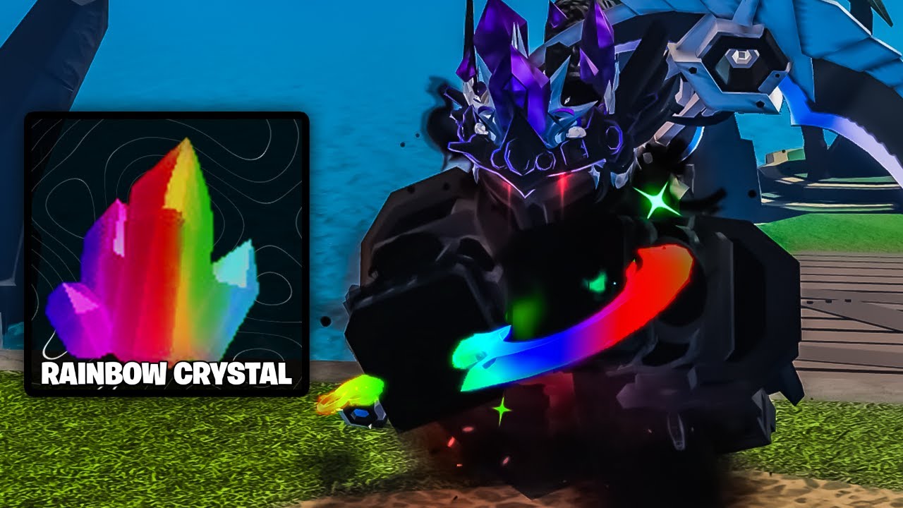 I Forged RAINBOW CRYSTAL SWORD In The Forge.. INSANELY OVERPOWERED