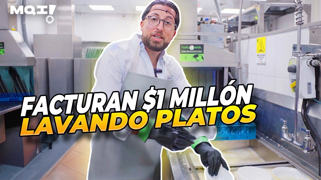 Ganan más de $1 millón lavando platos 😱 - Marcas Que Impactan: Huella Verde