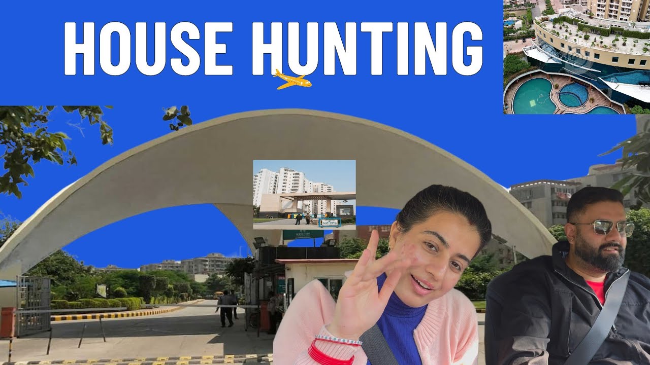 House Hunting!! Kya aaj koi ghar milega?? #househunting #vlog #couplevlogs #newhouse #viral #society