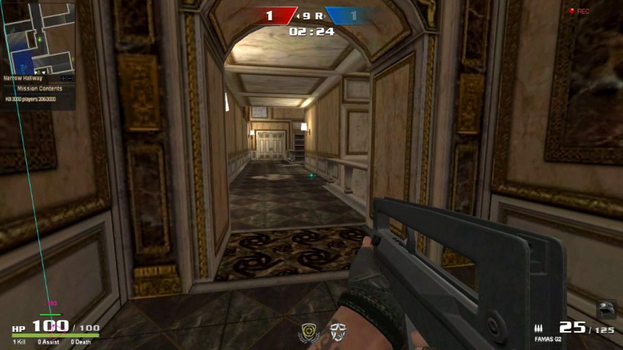 Piercing Blow: Usando hack en Point Blank USA (Norte Americano) | Gameplay