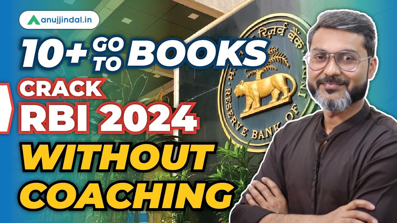 RBI Grade B Books | Self Study Books for RBI Grade B | RBI 2024 Booklist | RBI 2024 Notification