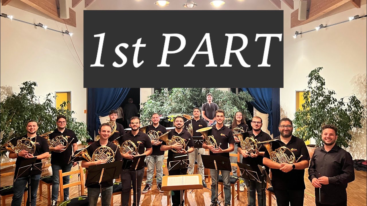 Sicilian Horn Ensemble live at Mindelzell Horn Days - 1st Part