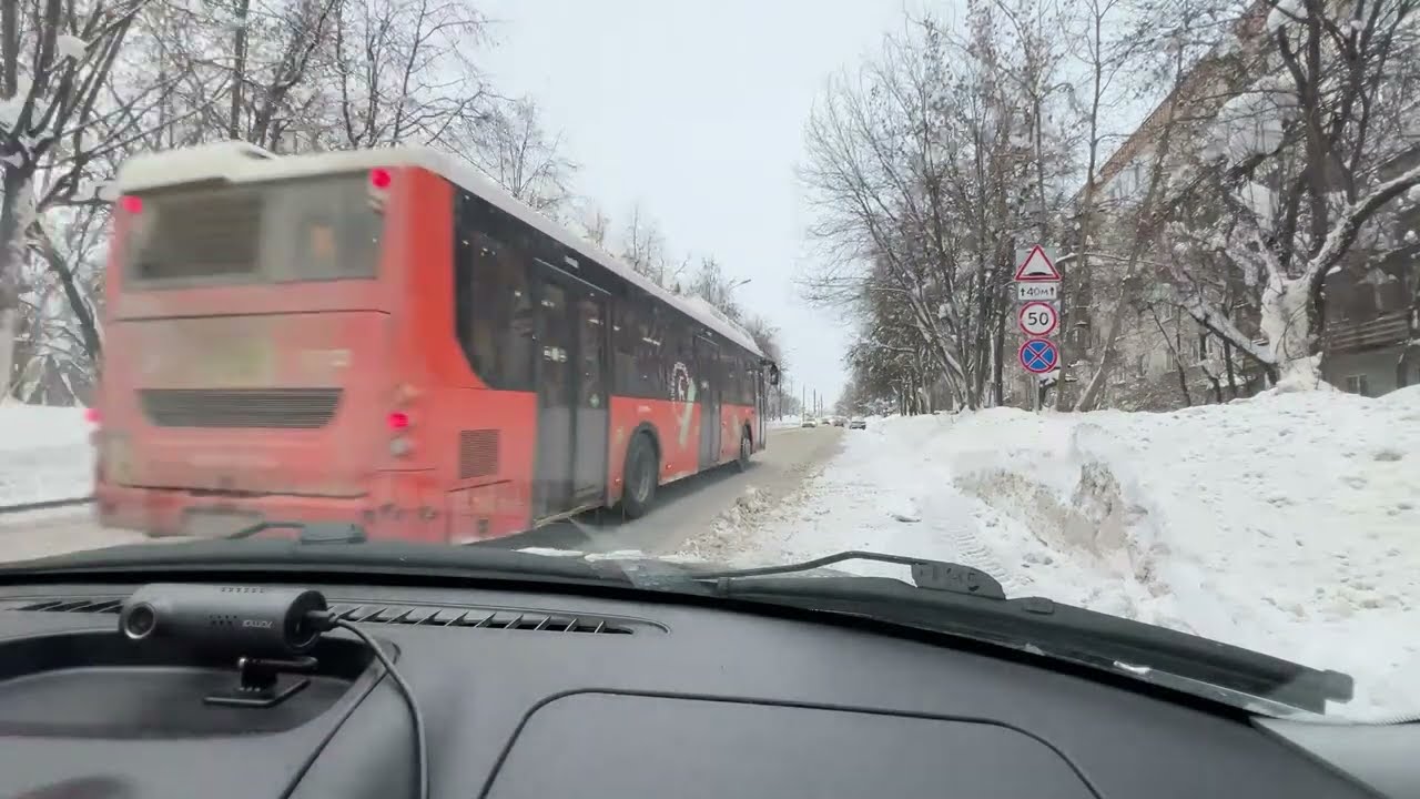 Отработка экзаменационного маршрута Кузнечиха. 2026г. Нижний Новгород. 