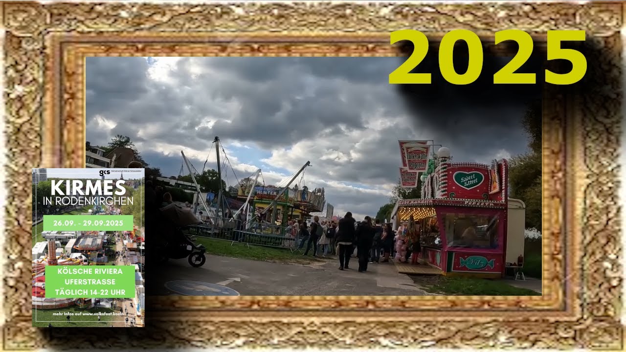 K&ouml;ln Rodenkirchen Kirmes 2025 | Rundgang an der K&ouml;lschen Riviera (27.09.2025)