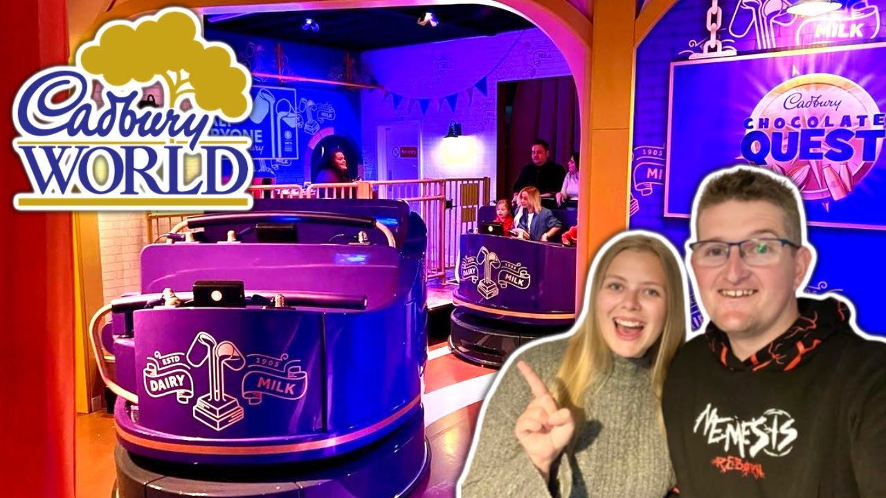 Cadbury Chocolate Quest Is OPEN! Cadbury World NEW Dark Ride POV & Review!
