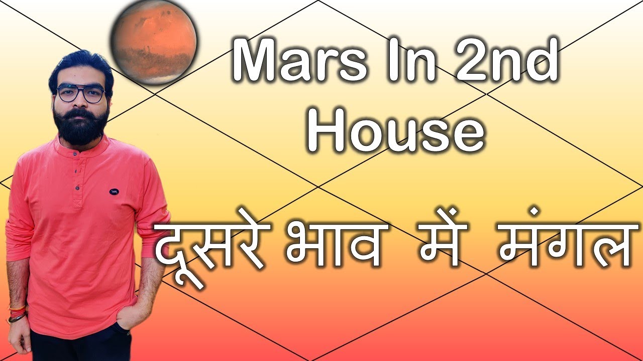 दूसरे  भाव में मंगल | Mars in 2nd House | Vedic Astrology
