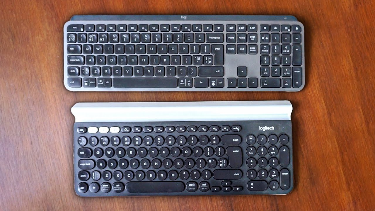 Logitech MX Keys vs K780