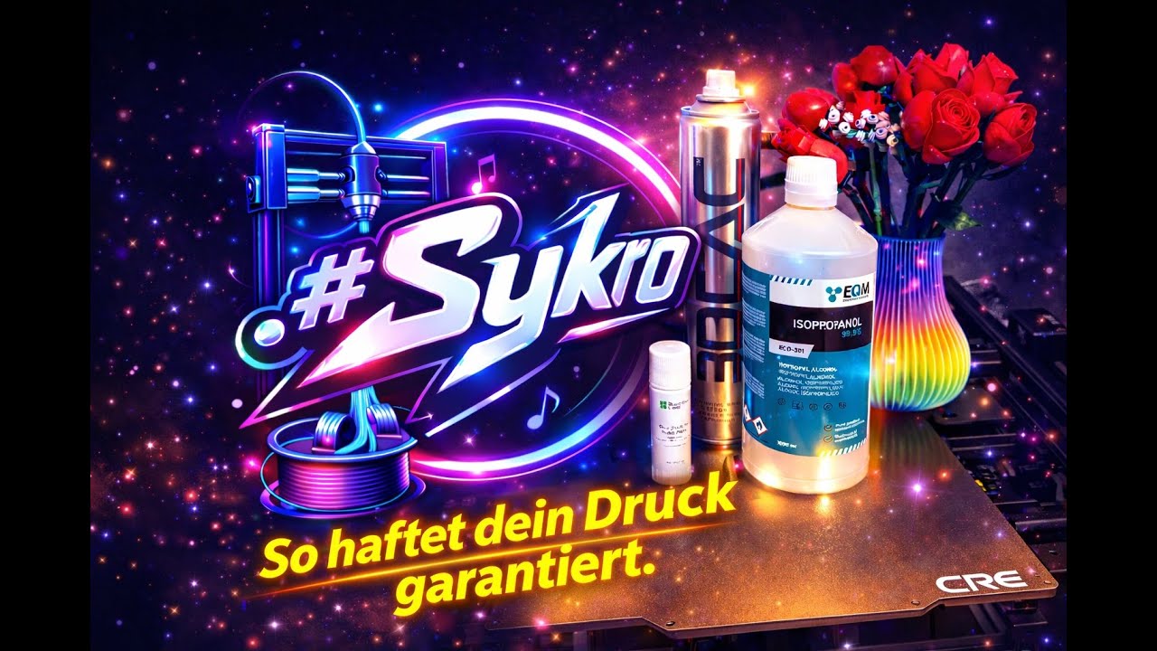 So haftet dein Druck garantiert! | 3D-Druck-Tipps | Druckplattenhaftung
