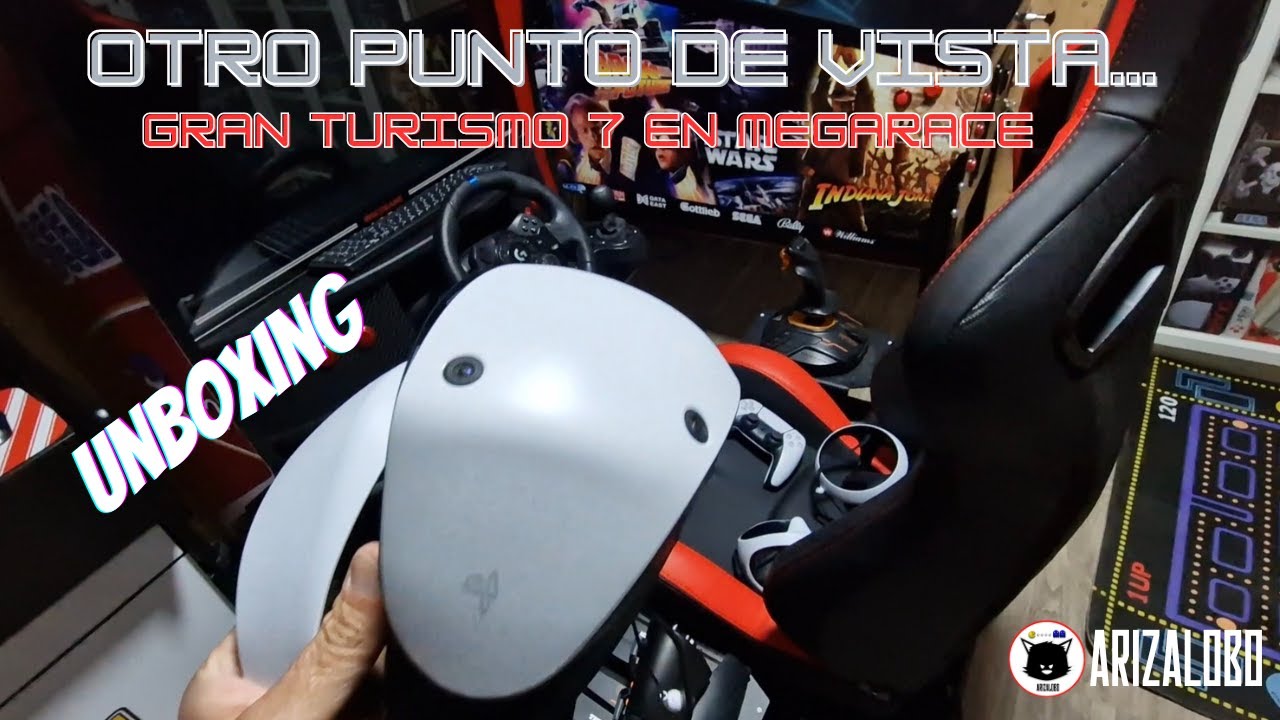 PSVR2: OTRO PUNTO DE VISTA+Gran turismo 7 en Megarace+Unboxing+Impresiones