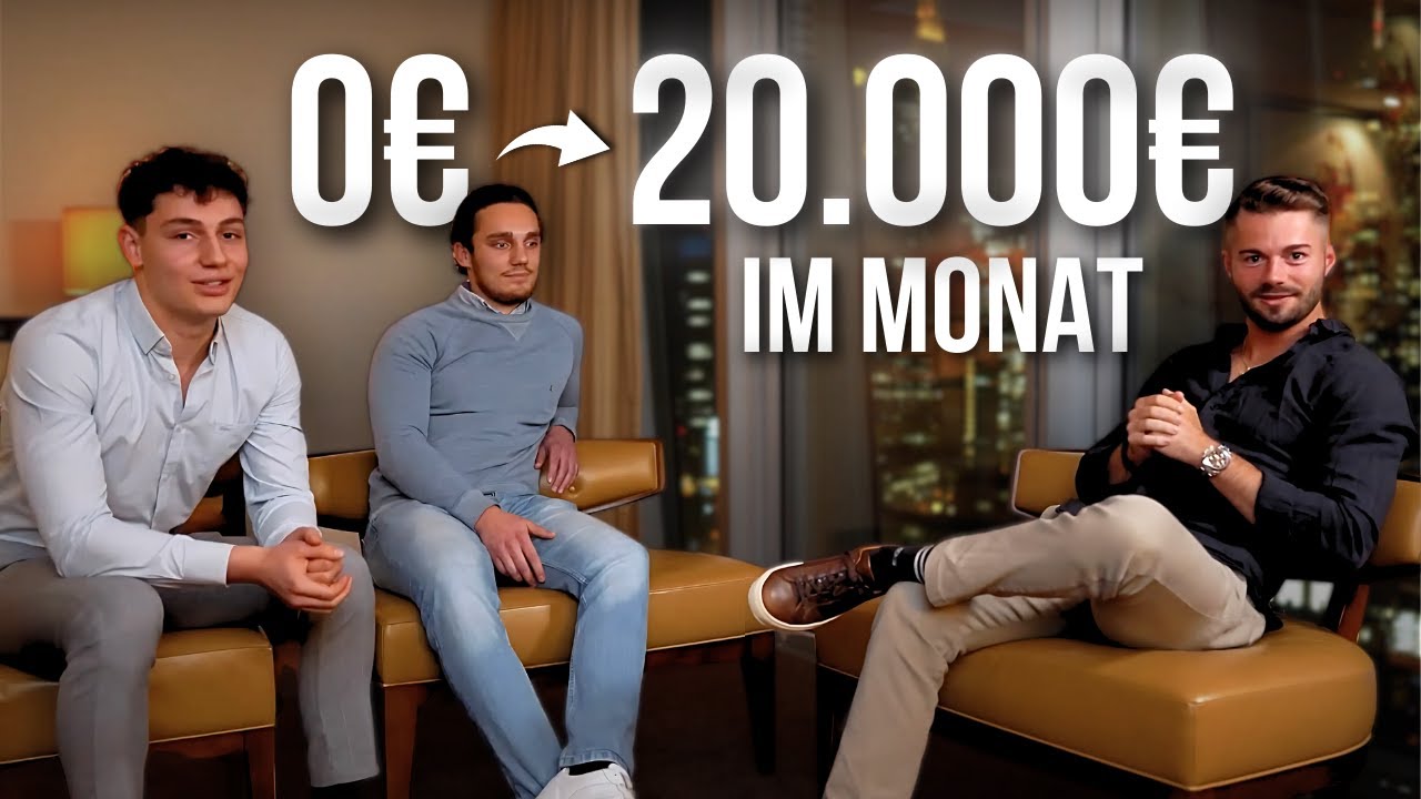 Agentur aufbauen von 0€ auf 20.000€ im Monat (Testimonial mit Sören & Finn)