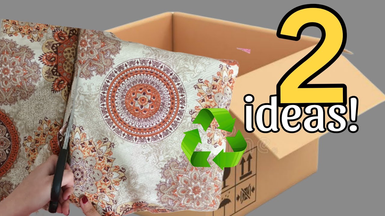 Cardboard Magic: 2 Transform Rolls & Boxes into Elegant Home Decor | DIY Upcycling Ideas