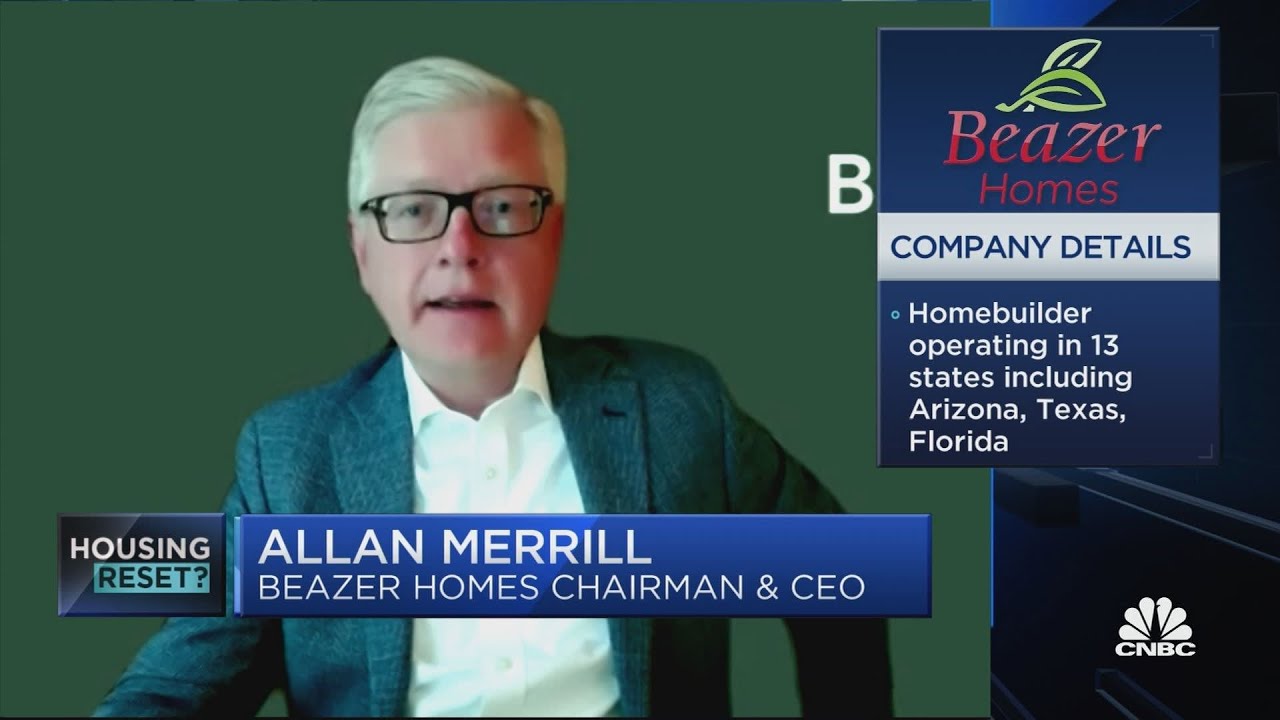 Beazer Homes CEO Allan Merrill on the current state of the housing market