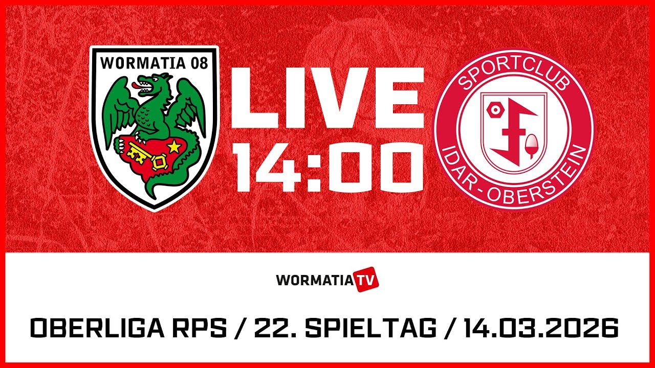 Oberliga live: Wormatia Worms vs SC Idar-Oberstein