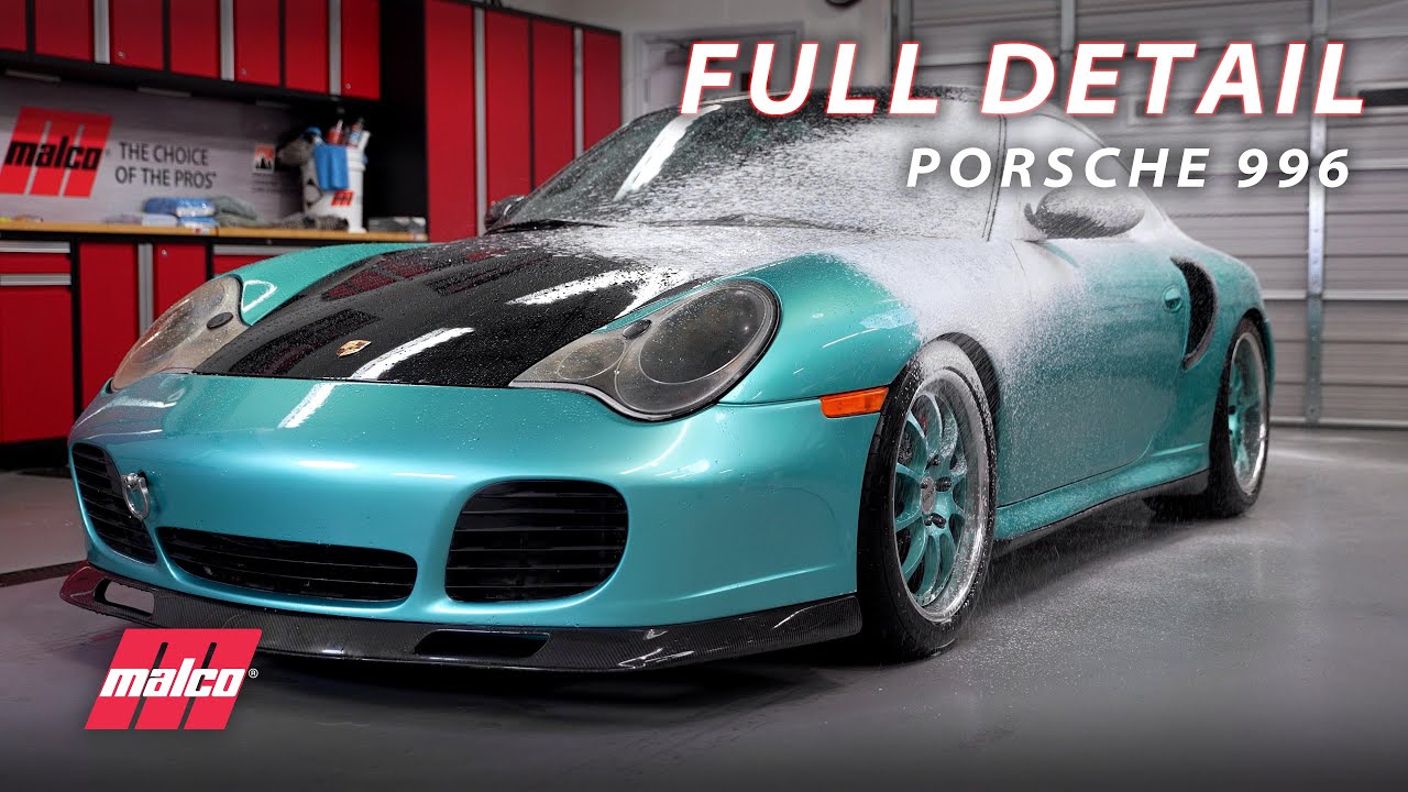 Complete Porsche 996 Detail from Top to Bottom Using Malco Products