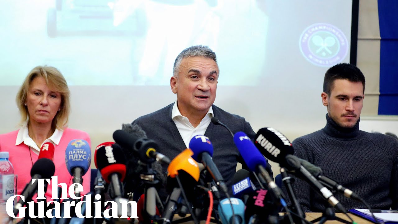 Novak Djokovic's family gives press conference after Australia court win – watch live