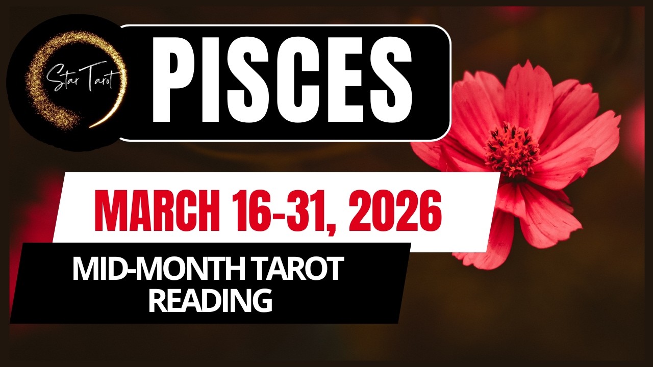 OMG! ETO NA ..FINANCIAL COMFORT AY PARATING NA! PISCES MARCH 16-31, 2026 💫MID-MONTH TAROT READING