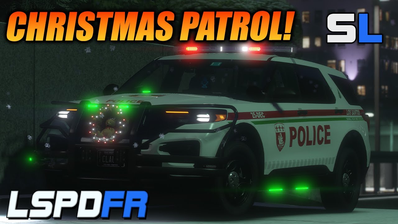 Рождественский патруль 2025 LSPDFR GTA 5