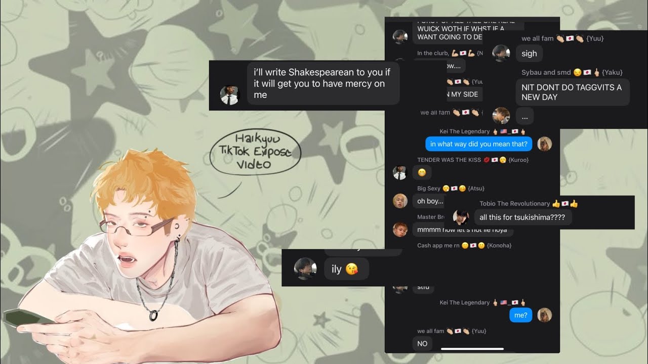 Big Sibs Expose Tiktok’s: Haikyuu Text
