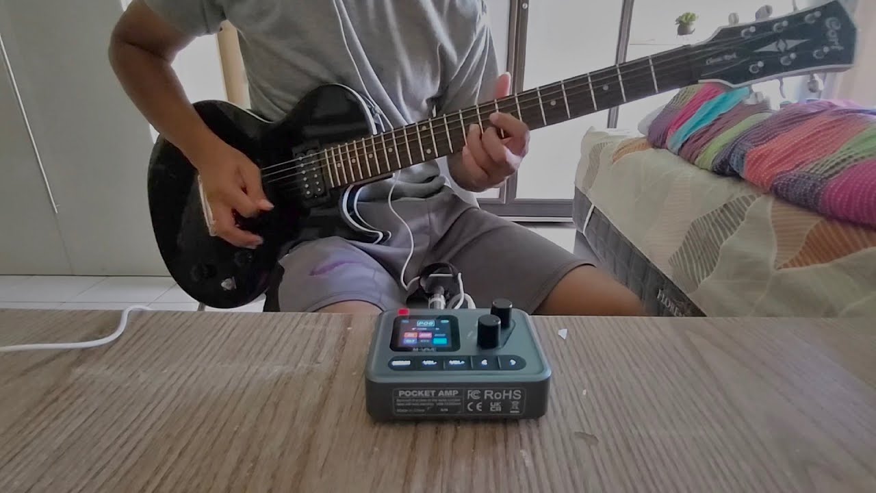 Just got brand new M-VAVE Pocket Amp. It's sound GREAT! 🤩 #music 