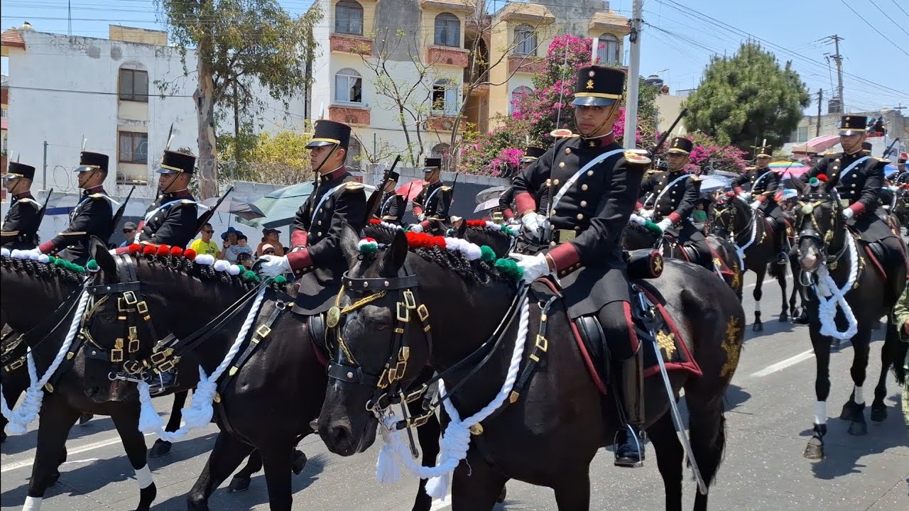 DESFILE 5 DE MAYO PUEBLA 2025 - el mejor desfile civico militar