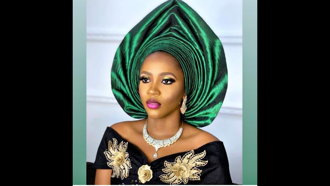 LATEST TRENDING UNCONVENTIONAL GELE TUTORIAL 😱 🔥