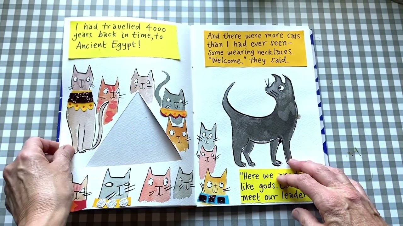 Time travel to Ancient Egypt: a book for the British Library