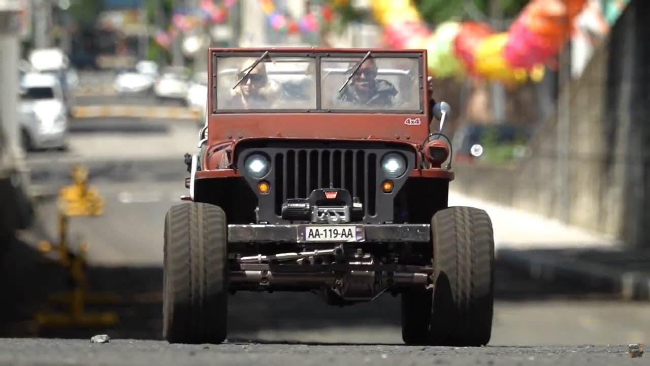 1/6 Scale Willys Jeeps│U.S 1/4 Ton 4x4 Truck Off Road Adventure│#19