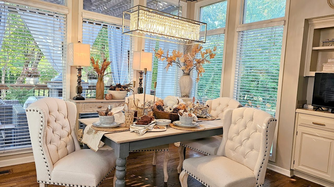 Fall Decorating Ideas | Easy Diy Arrangements | Beautiful Harvest Tablescape