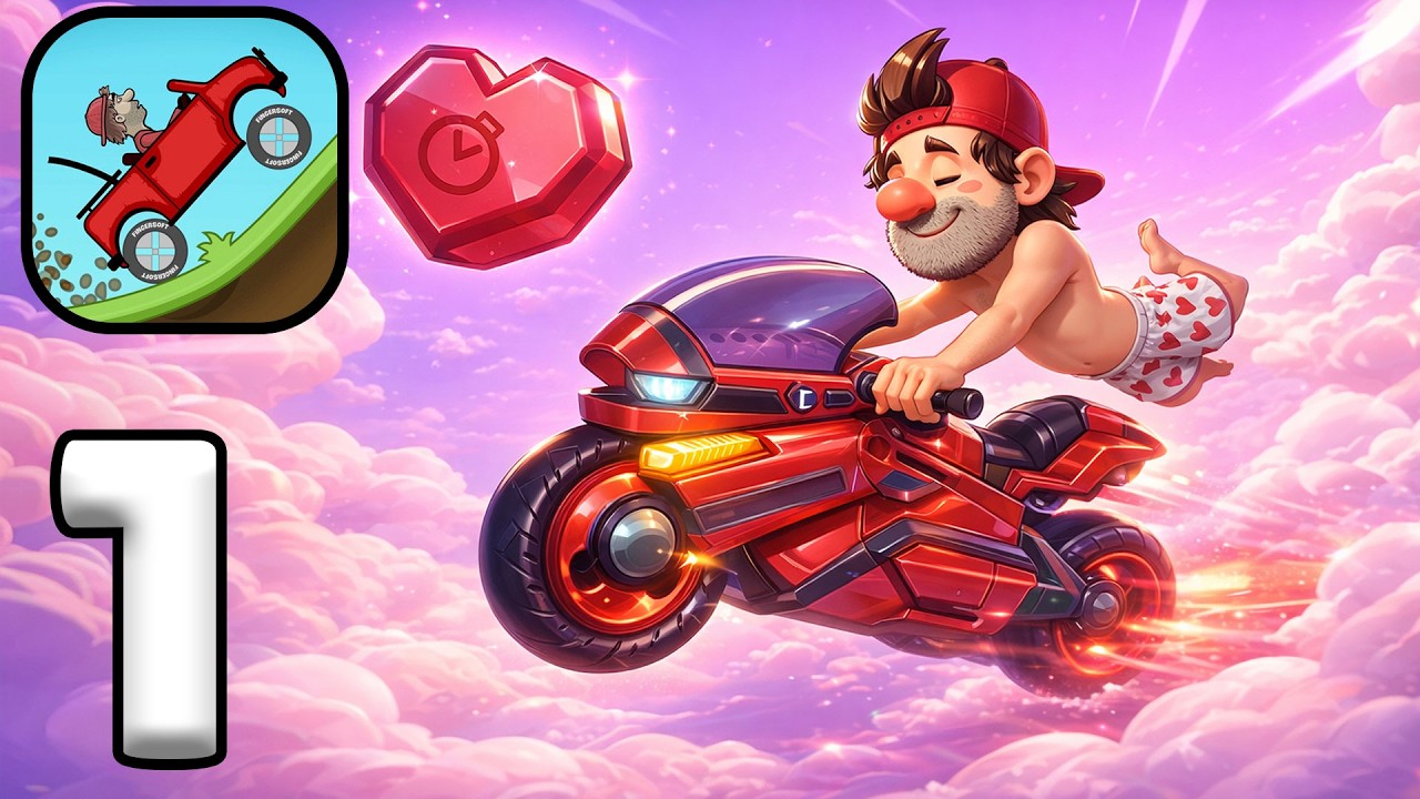 Hill Climb Racing Part 1 🚗 3 New Cars Unlocked & Epic Hill Drive Gameplay (Android/iOS)