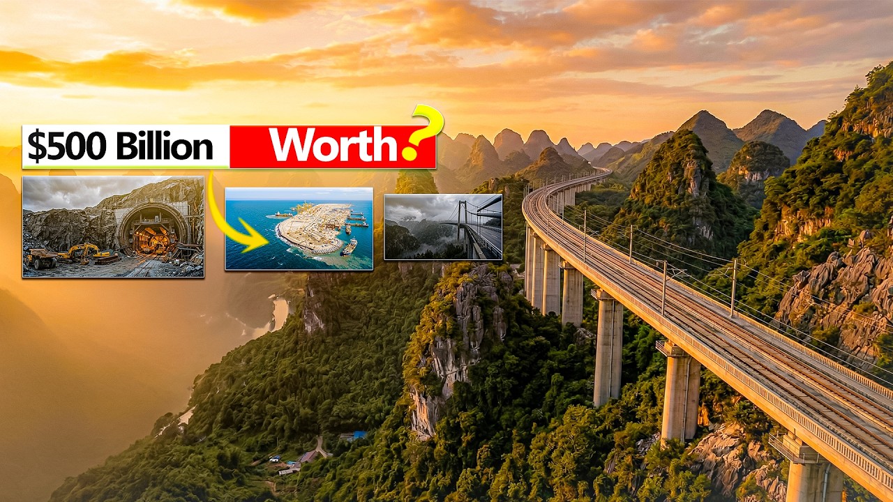 China's 10 Most Insane Construction Projects (Worth 500 BILLION Dollars?)