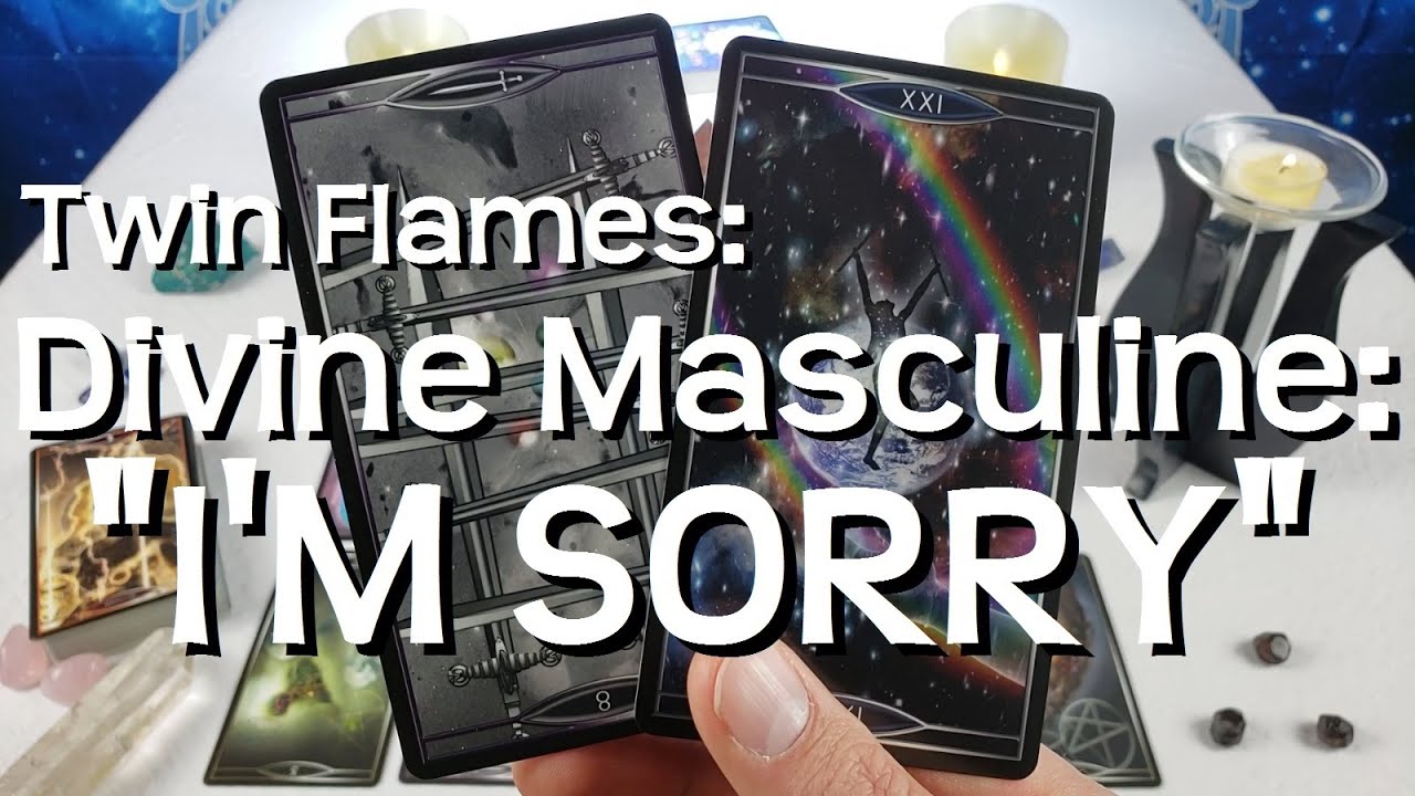 Twin Flames - DM: I'M SORRY 😳😳😬 Messages From Divine Masculine 12/22 - 12/28 2019