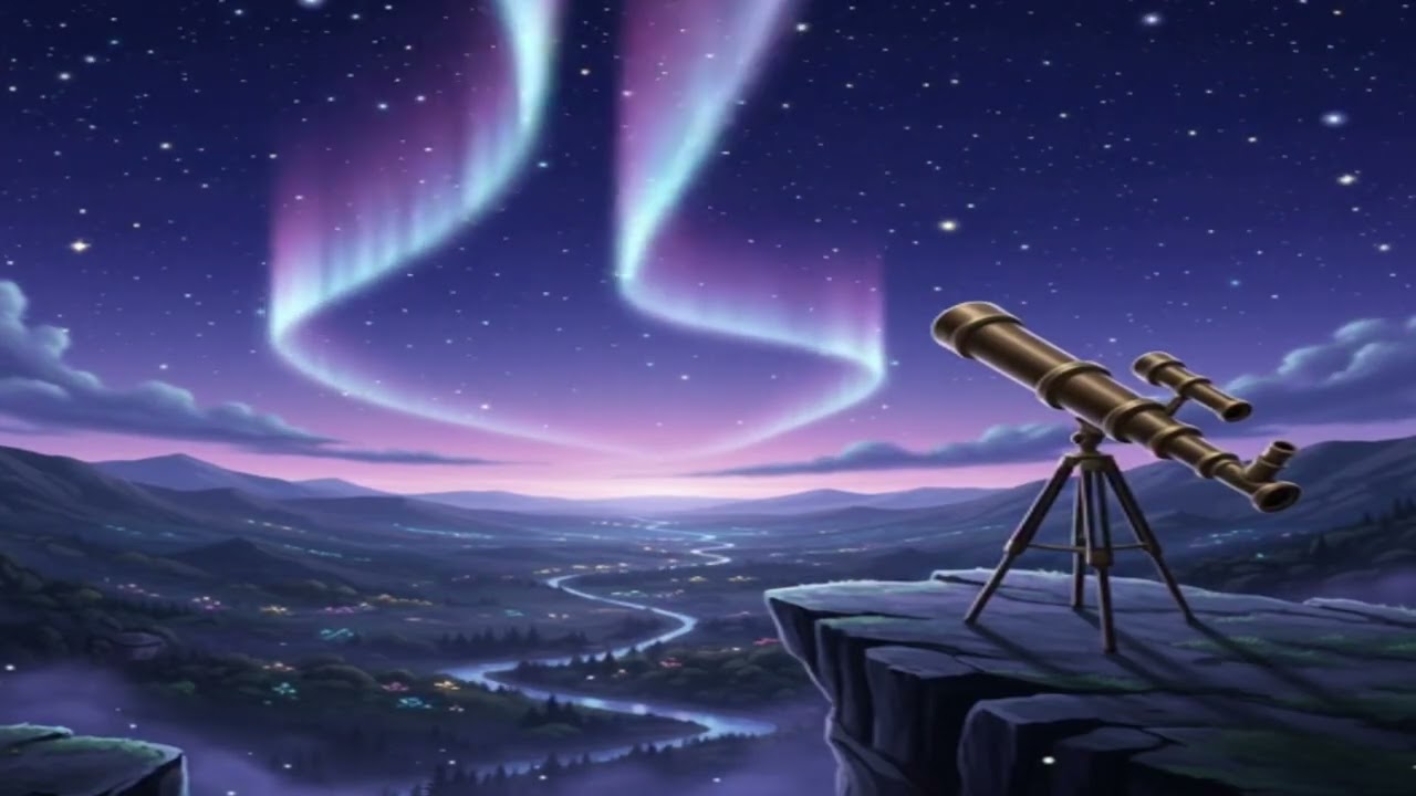 Aurora Ambient MUSIC | Violet Vistas 🤩