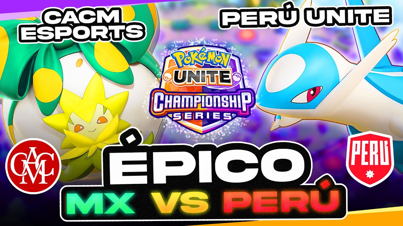 CACM Esports vs Perú Unite | México vs Perú | Liga Oficial 2026 Pokemon Unite | BO3
