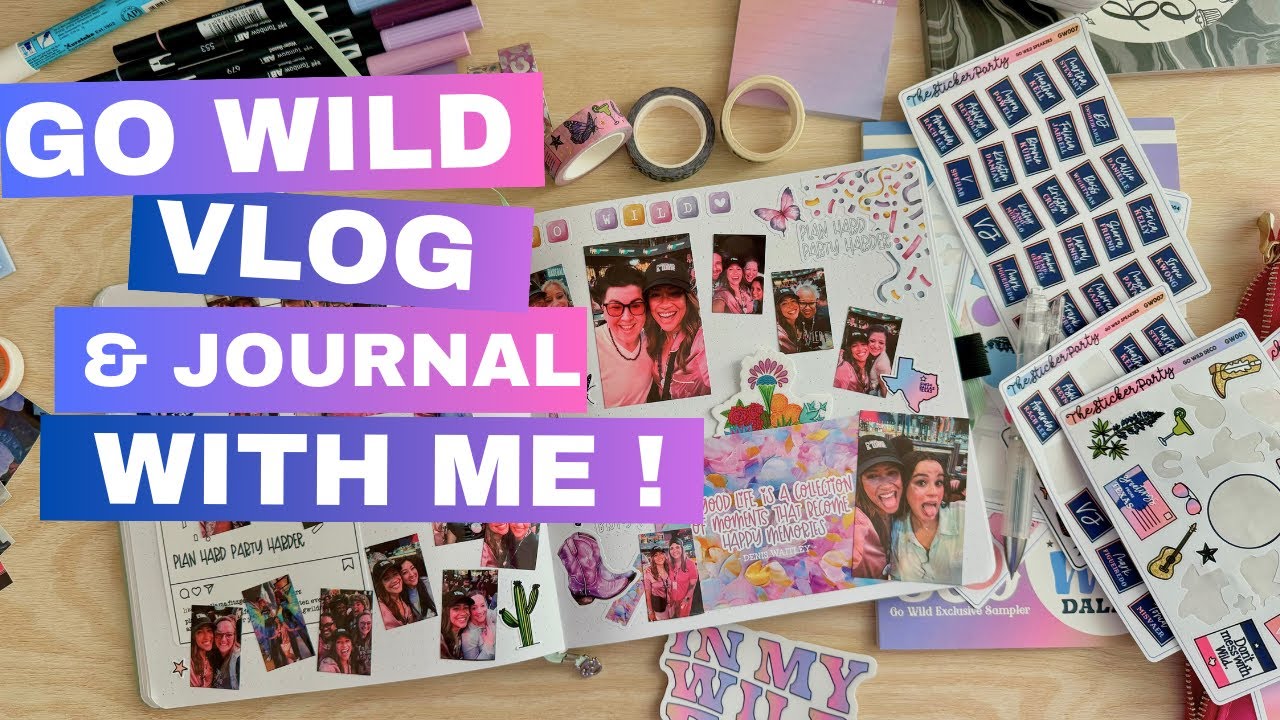 journal + vlog: Go Wild Conference 2024!