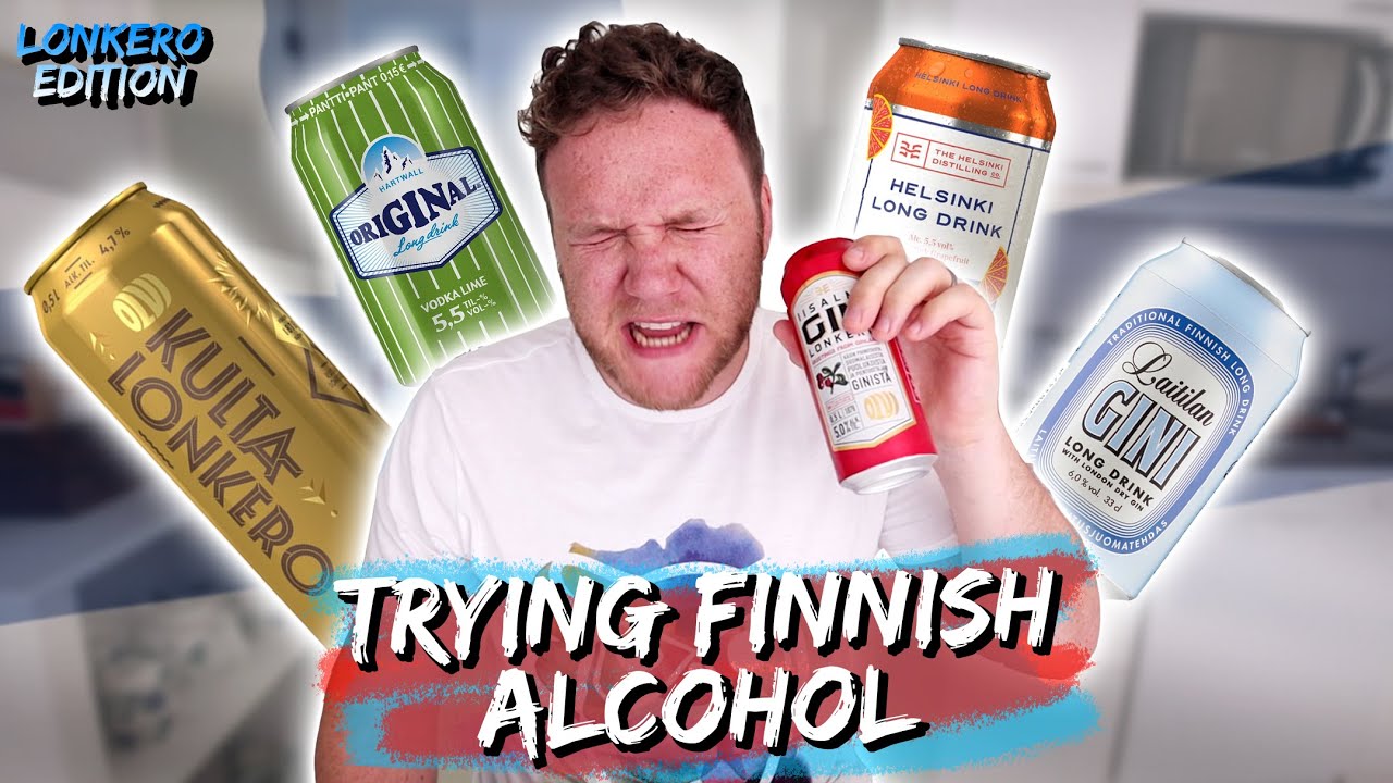 TRYING FINNISH ALCOHOL: LONKERO EDITION | Taste Test Tuesday