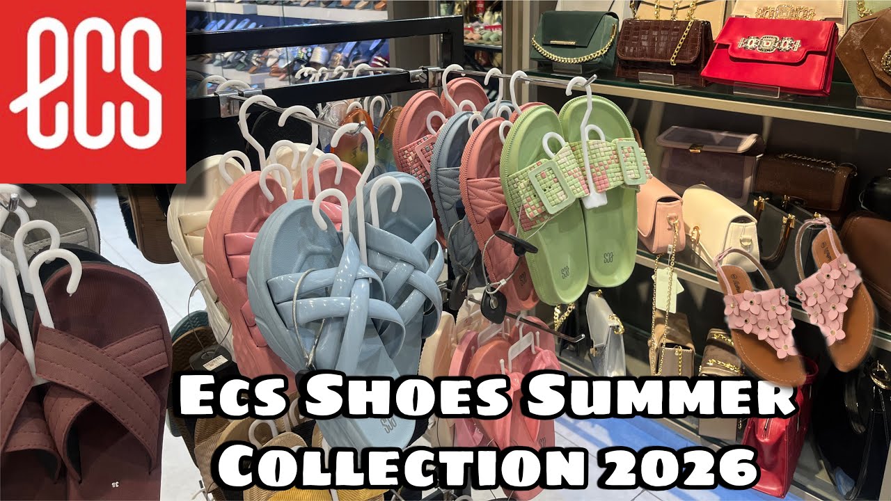 Ecs Shoes Summer Collection 2026👠😎 | Ecs Shoes New Collection 2026😍🩴 | Life with HiraHashaam 