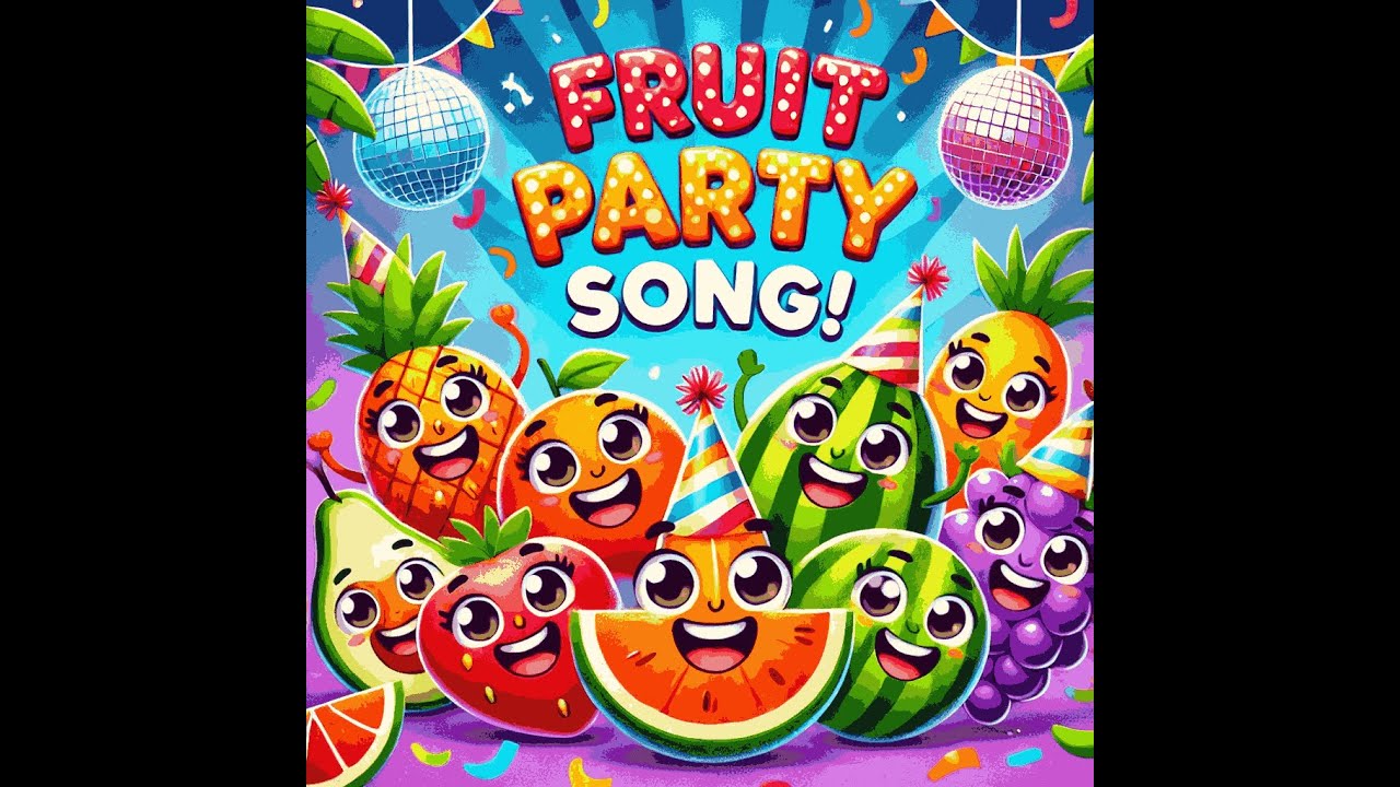 Fruit Song for Kids | Fun and Educational Cartoon Video