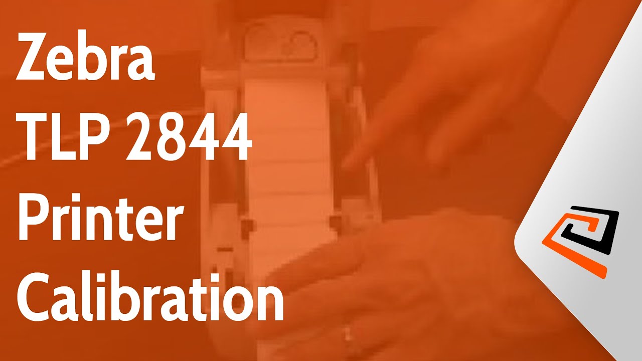 Zebra TLP 2844 Printer Calibration