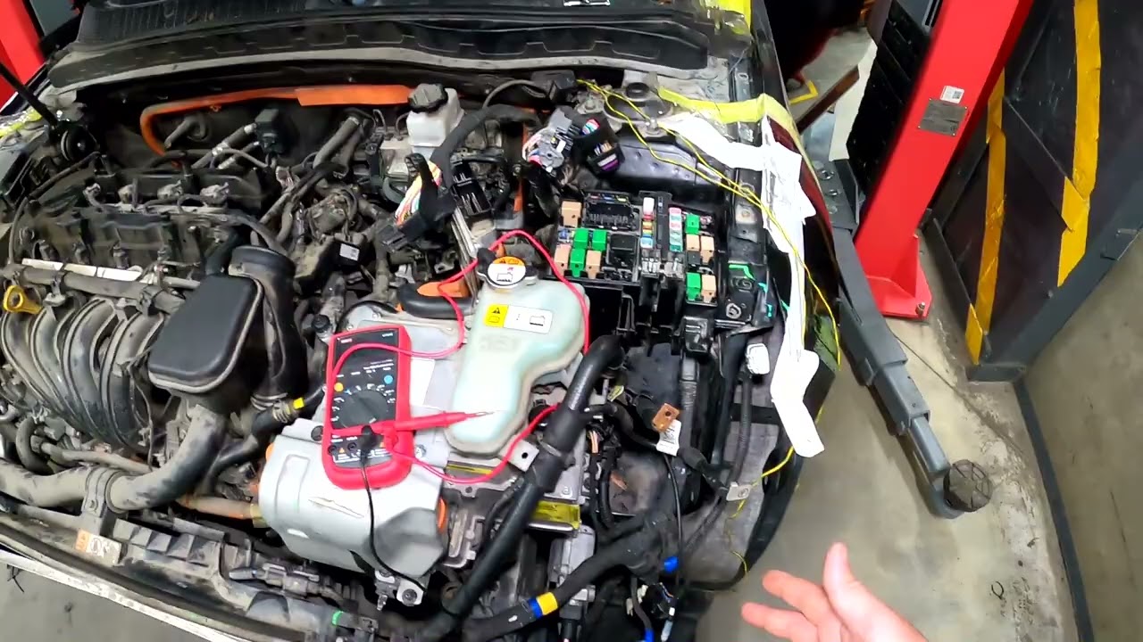 Неожиданное завершение ремонта авомобиля. KIA Optima Hybrid