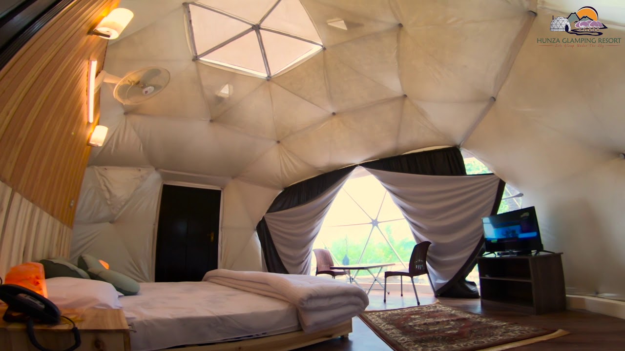 Eco Dome Inside Video | Hunza Glamping