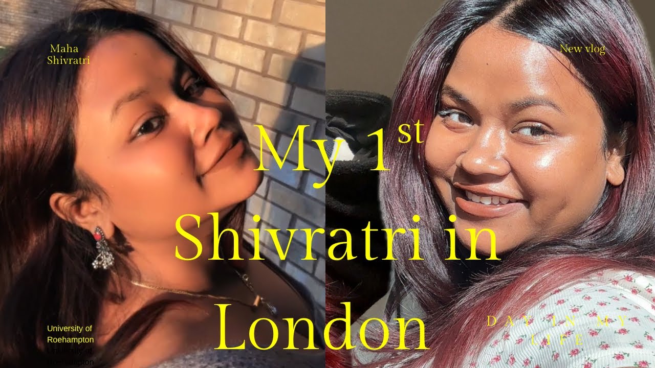 First Maha Shivratri in London ￼@RoehamptonAcUk  #vlog #dailyvlog #shivratri 