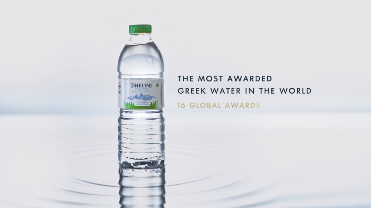 THEONI Natural Mineral Water. The most awarded Greek water in the world.