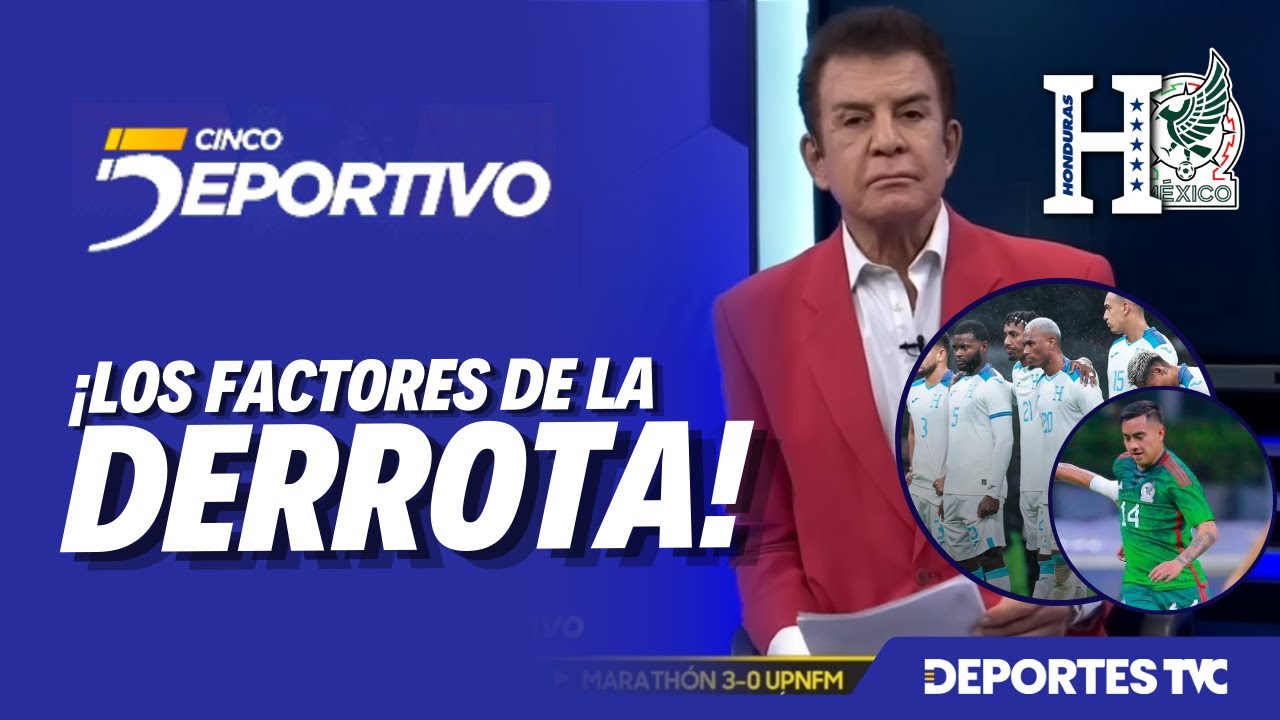 Salvador Nasralla enumera factores que provocaron la derrota de Honduras en México