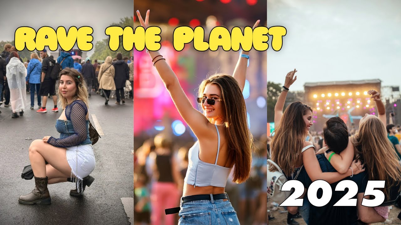 رقص زیر باران: Rave The Planet 2025 در قلب برلین!