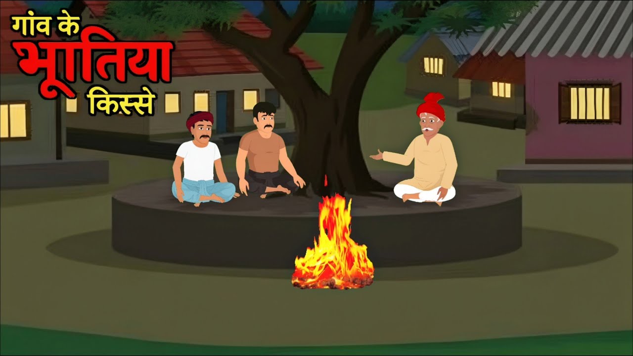 चौपाल पर भूतिया किस्से Part-2  | choupal par bhutiya kisse Part-2 | Horror story | Chini toons 